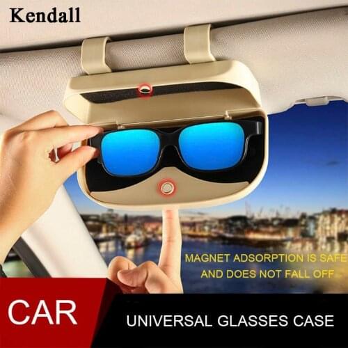 New Auto Car Eyeglasses Clip Car Glasses Cases Sun Visor Sunglasses Holder