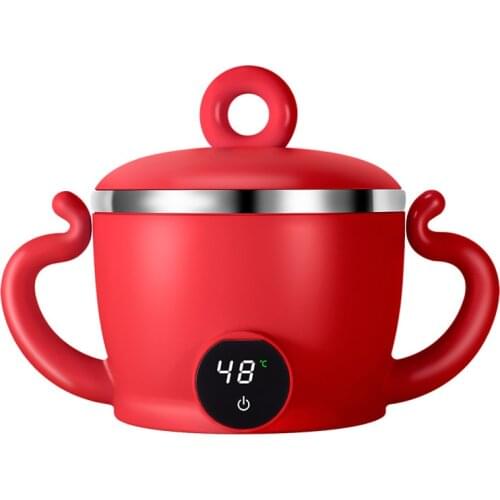 Rechargeable Food Warmer Insulation Kids Plate Dishes Dinner Plates For Baby Feeding Food Container Childrens Tableware Babies