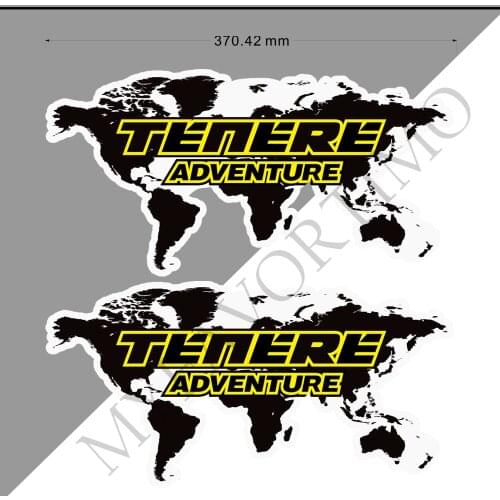 Tank Pad Protector Trunk Tenere 700 1200 Stickers For Yamaha SUPER Luggage Cases Emblem Symbol Fairing Helmet 2019 2020 2021