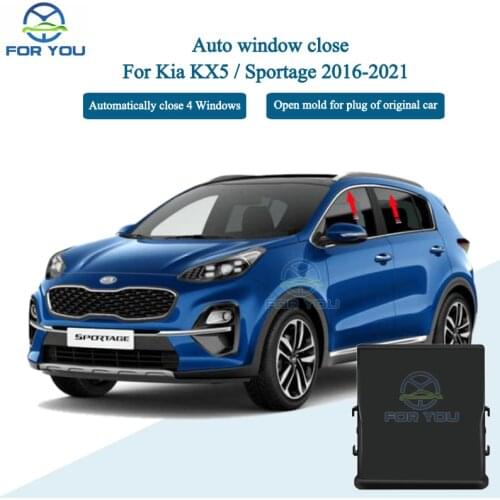 FORYOU Car Automatic Intelligent Close Kit Module For KIA Sportage 2016-2021 / KX5 By Remote Control