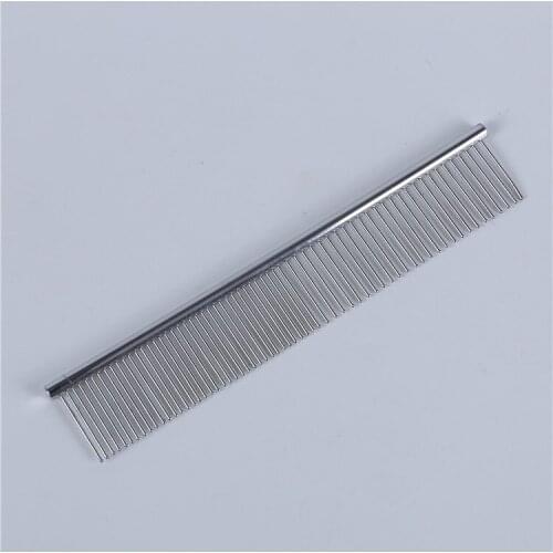 Stainless steel needle-steel comb sparse and dense teeth, various models of open knot combs, golden schnauzer combs