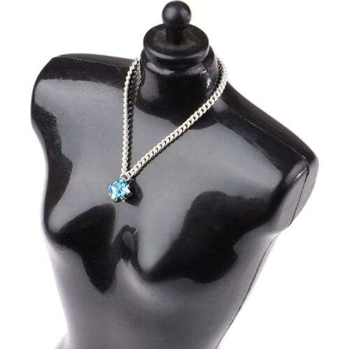 1/6 Scale Action Figure Accessories 1:6 Female Beautiful Necklace Model Diamond Gem Jewelry Accessory Fit 12'' Body