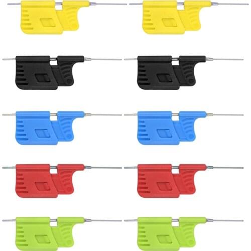 Micro IC clamp 10pcs/set SOP/SOIC/TSSOP/TSOP/SSOP/MSOP/PLCC/QFP /TQFP/LQFP/ SMD IC test chip pin mini chips adapter socket