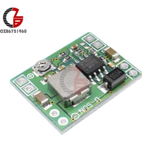 Mini 3A DC-DC Power Converter Adjustable Step Down Voltage Regulator Transformer Replace LM2596s for Car Mobile Power DIY