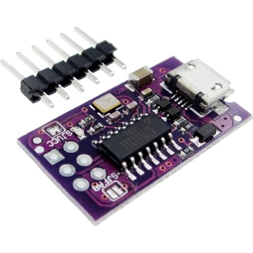 10PCS Micro USB Tiny AVR ISP ATtiny44 ATTiny45 ATTiny85 USBTinyISP Programmer Module For IDE Bootloader ISP Microcontroller 5V