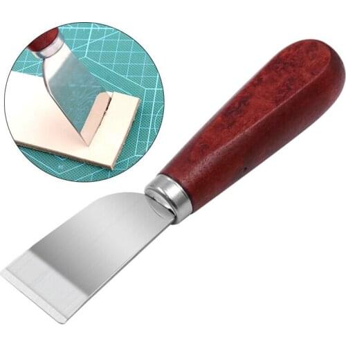DIY Craft Leather Trimming Knife Leather Carving Tool Leather Cutting Knife Thinning Knife Shovel Leather Knife Cutting Knife