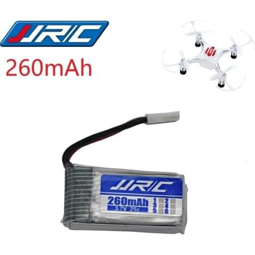 JJRC H8 Original Battery 3.7V 260mAh Lipo Battery for H8 JJRC H8 Mini RC Quadcopter drone part wholesale JJRC Battery