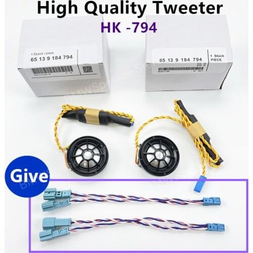 Car front and rear tweeter speaker For BMW F10 F11 F30 F32 E60 E90 G30 series high quality Harman/kardon HiFi horn loudspeaker