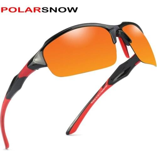 POLARSNOW Brand Polarized Sunglasses Men Women Fishing Driving Sun glasses Brand Designer Frame