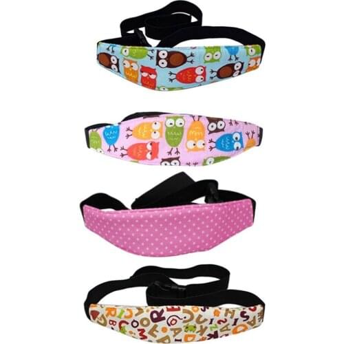 Adjustable Baby Car Safety Seat Fixed Belt Sleep Positioner Infants Baby Head Support Stroller Fastening Belt Safe Head Belt