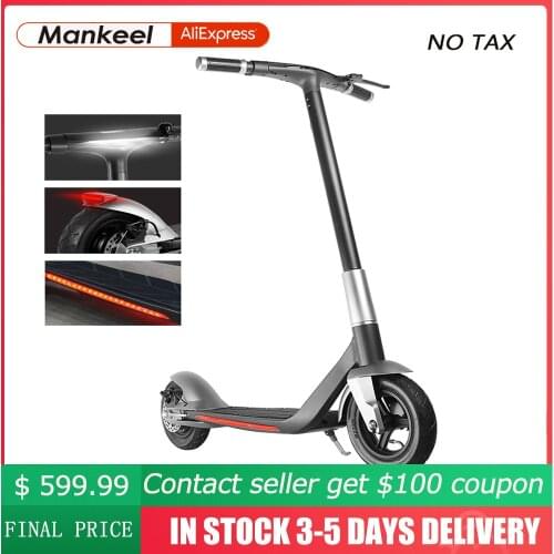 EU Stock ! Electric Scooter 7.8Ah 30KM Range Peak 500W Power Sport Foldable E Scooter 25KM/H Smart Display Free Shipping