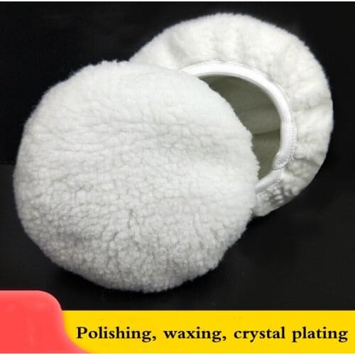 Car Polishing Pad Microfiber Cashmere Waxing Cover Three Sizes Car Engine Hood Cleaning Soft Wool Polishing Polishing Pad Cover