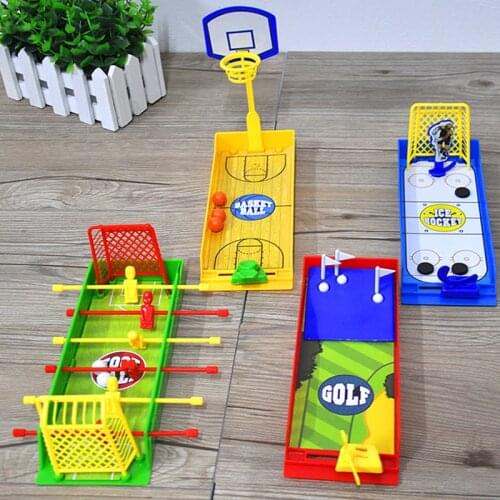 1PCS Basketball Shooting Board Games Desktop Finger Ball Football Basketball Golf Sport Table Games Toy Board Game for Kids Gift