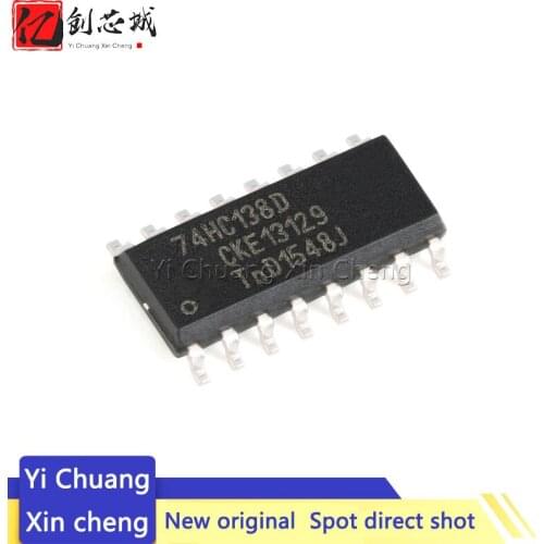 10PCS 74HC138D SOP16 74HC138 SOP SN74HC138DR SMD new and original IC