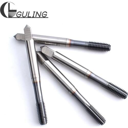 10PCS HSSE With Ticn Forming Tap M1 M1.1 M1.2 M1.4 M1.5 M1.6 M1.7 M1.8 M2 M2.2 M2.3 M3 M4 M5 M6 M8 M10 Machine Screw Thread Taps