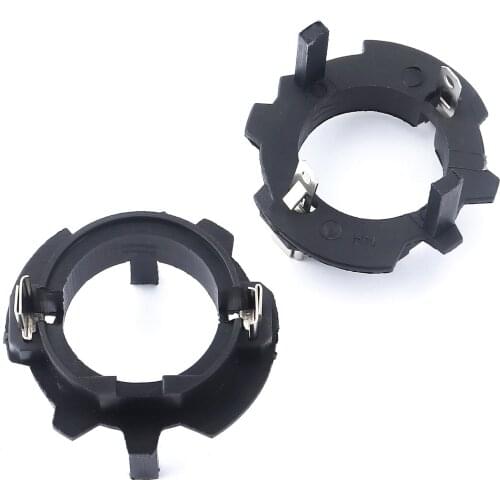 2Pcs Led H7 Headlight Bulbs Adapters Holders Base For VW Golf 5 Jetta MK5 car styling Holder replace original Base