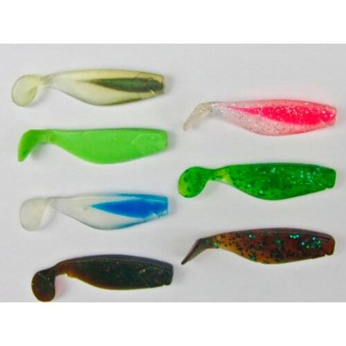 BassLegend- Fishing Super Soft Lure Swimbait Shad 60mm/3.5g Bass Pike Walleye Lure