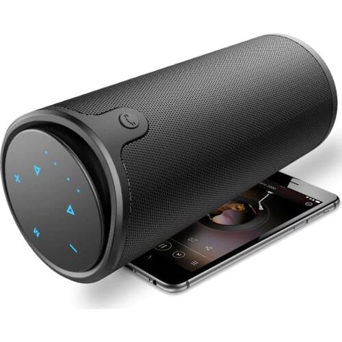 Zealot S8 Touch Control Bluetooth Speaker Column+Carry Bag HiFi Support SD Card Handsfree Stereo Wireless Speaker for Outdoor