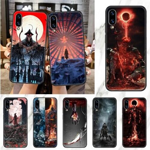 Bloodborne Game Phone case For Huawei Honor 6 7 8 9 10 10i 20 A C X Lite Pro Play black pretty Etui soft cell cover luxury shell