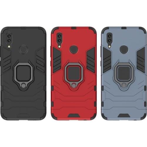 Case For Huawei P Smart 2019 Cover Magnet finger ring stand Armor soft case For Huawei P Smart 2019 POT-LX3 LX1 case kimTHmall