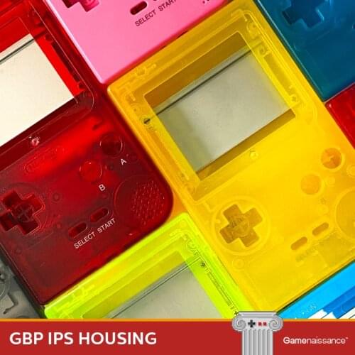 GBP IPS Custom Housing for Gameboy Pocket IPS LCD Replacement Shell Case Gamenaissance