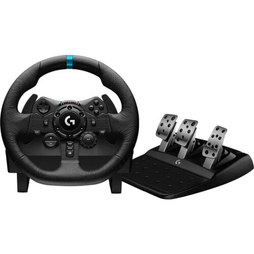 Logitech G923 racing steering wheel for gaming simulation driving PS3/PS4/PS5 force feedback Horizon 4 Ouka 2 G923