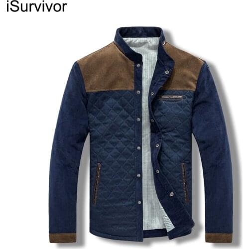 iSurvivor Mens Corduroy Jackets