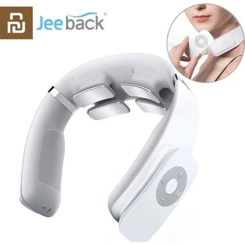 XIAOMI MIJIA G3 Electric Wireless Neck Massager TENS Pulse Relieve Neck Pain 4 Head Cervical Massage Tools