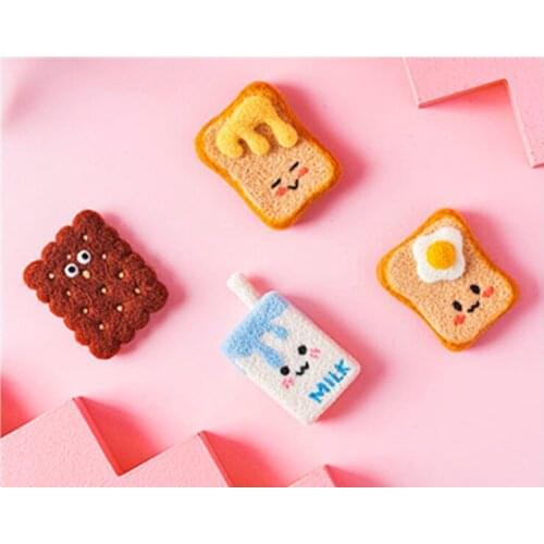 Milk for breakfast wool needlepoint kit wool felt needle felting decoration craft needlecraft DIY handmade