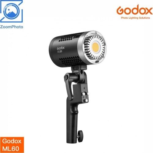 Godox ML60 60W Portable LED Light Photography Lighting Silent Mode Dimmable With Power Adapter