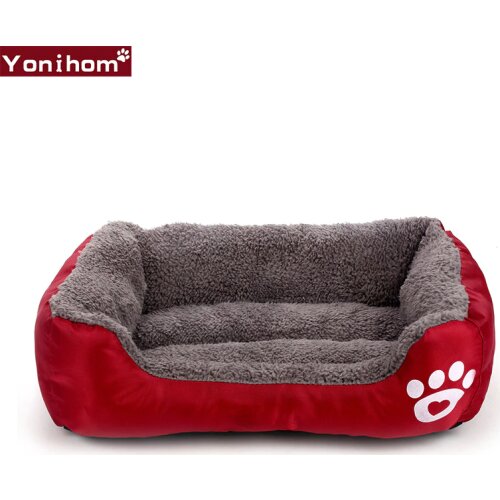 Dog Beds Sofa Warming Pet Bed Soft Fleece Warm Dog Beds for Large Dogs Waterproof Pet Bedding Cat Bed House Petshop Dropshipping