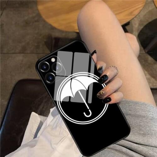 Umbrella Academy Phone Case Glass Phone Case For iphone 12 11 Pro Max XS XR X 8 7 Plus SE2 Case