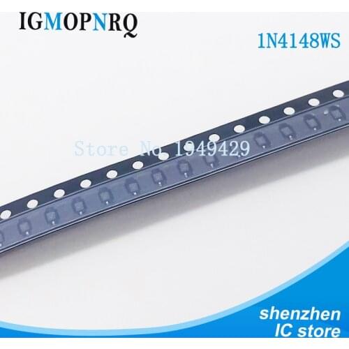 100pcs SMD diode 0805 SOD-123 1N5819 1N4007 1N4148 SOD123 SOD-323 1206 1N4148WS 1N5819WS B5819WS SOD323