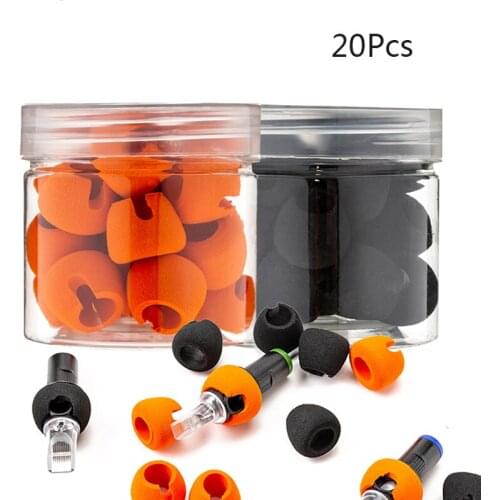 20Pcs Memory Foam Tattoo Grip Cover Tattoo Pen Machine Grip Handle Holder Cover