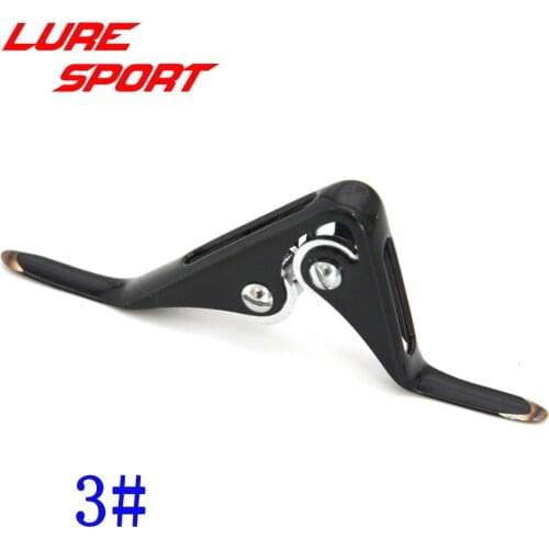 LureSport 3pcs RHG Roller guide Heavy Duty Boat Fishing Rod Building component Repair DIY Accessory