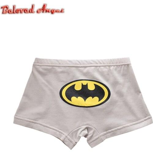 5pcs/lot Baby Boy Cotton Underwear Student Underpants Childrens Cartoon Briefs Boys Short Briefs Boxer Kids Panties 2-13Y
