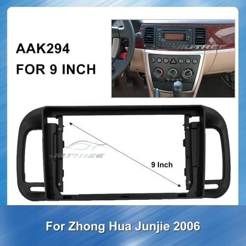 Car Auto Radio Multimedia fascia for China Junjie 2006 With Emergency Light Board Car Dvd Frame Panel Dash Mount Installation