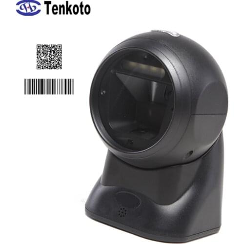 2D Automatic Omnidirectional Barcode Scanner AND Desktop Hands-free USB 2D QR Bar code Reader For Supermarket