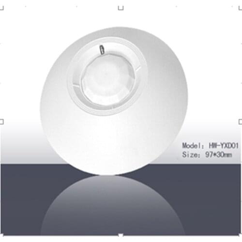 Wireless PIR Ceiling Detector For GSM Alarm System PIR Sensor