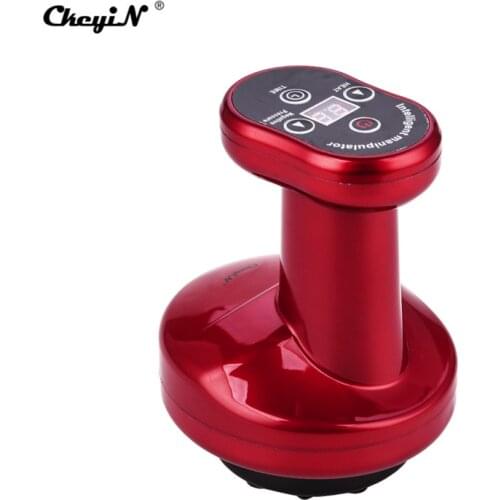 Electric Body Scraping Massager Rechargeable Body Relaxation Massage Stimulate Acupoints Vacuum Copping Therapy Pressure Guasha