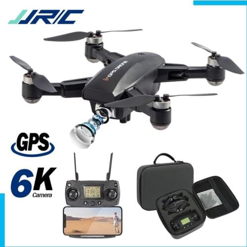 JJRC X16 5G WIFI FPV GPS 6K HD Camera Brushless Optical Flow Poaitioning Foldable RC FPV Racing Drone Quadcopter RTF Model