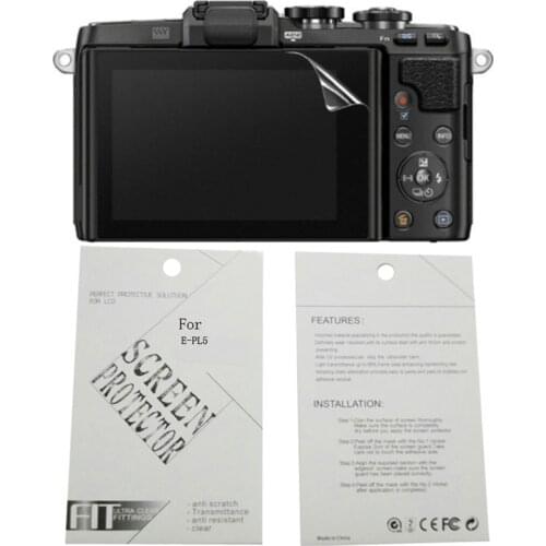 2pieces New Soft Camera screen protection film For OLYMPUS E-P5 E-PL5 E-PL6 E-PL7 E-PL8 E-PL9 PEN-F TG-3 TG-5 WG-5GPS XZ-2 XZ-10
