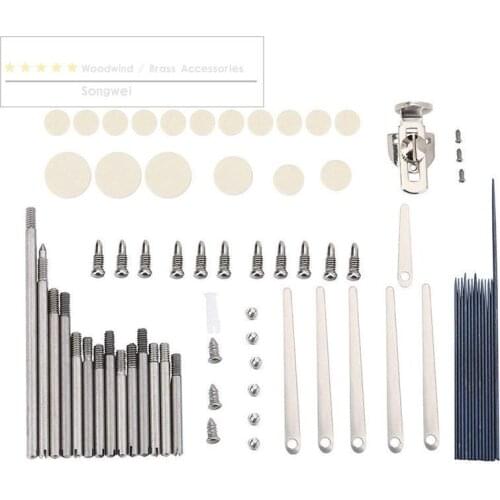 Clarinet Repair Replacement Kit Set Clarinet Springs Rollers Spring Needles Pad