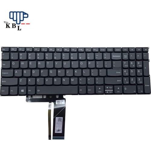 New For Lenovo IdeaPad 320-15 US Language Grey Backlit Laptop Keyboard SN17G5UX192G00CB 9262E