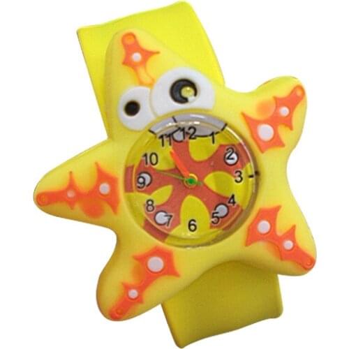 New Cute Animal Cartoon Silicone Band Bracelet Wristband Watch For Babies Kids d88