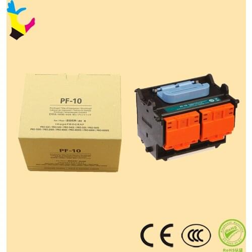 Original and New PF-10 Printhead for Canon IMAGE PROGRAF Pro 520 540 540S 560S 1000 2000 4000 4000S 6000S PF 10 Printer Head