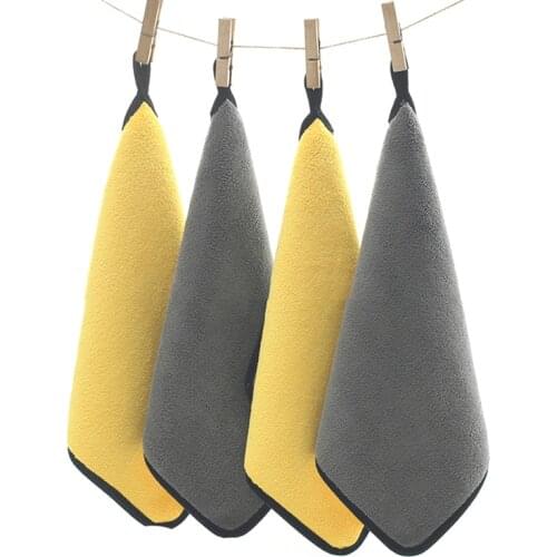 30*30cm Extra Soft Car Wash Microfiber Towel Cleaning Drying Care Detailing WashTowel Never Scrat