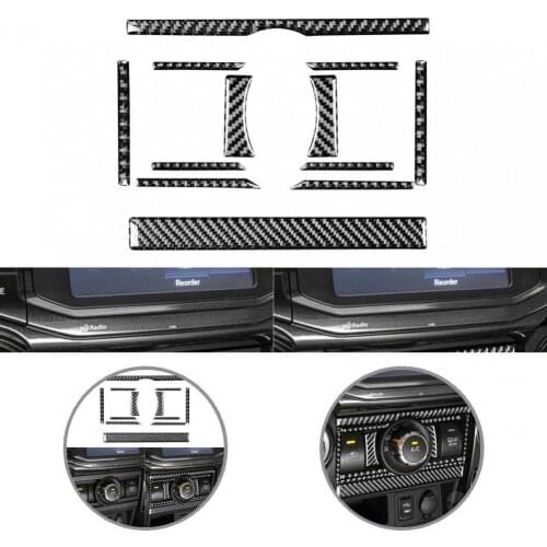 Excellent 12Pcs/Set Exquisite Air Conditioner Switch Panel Trim Cover Anti-corrosive Panel Decal Easy Installation