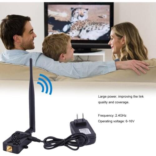 Professional 2.4GHZ 4W Wifi Wireless Broadband Amplifier Router Power Range Signal Booster For Wifi Router