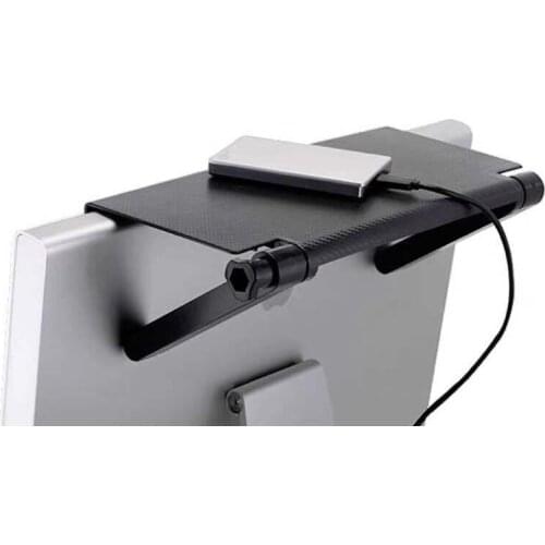 Adjustable TV Screen Top Shelf Display Rack Organizer Storage Rack HolderComputer Desktop Stand Monitor Mount Home Storage E1166